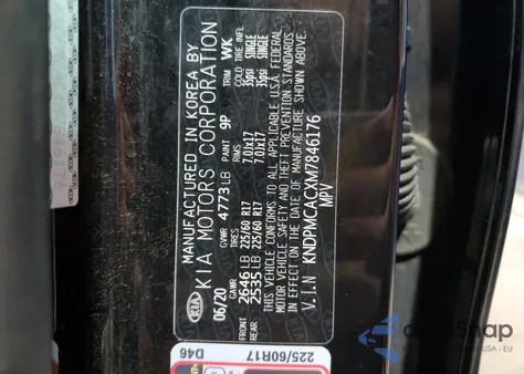 2021 Kia Sportage Lx from USA, damaged, VIN KNDPMCACXM7846176